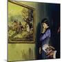 Renoir Would Visit the Louvre to Admire the Work of Watteau-Luis Arcas Brauner-Mounted Giclee Print