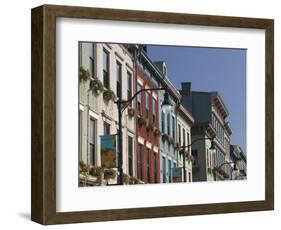 Renovated Buildings by Findlay Market, Cincinnati, Ohio-Walter Bibikow-Framed Photographic Print