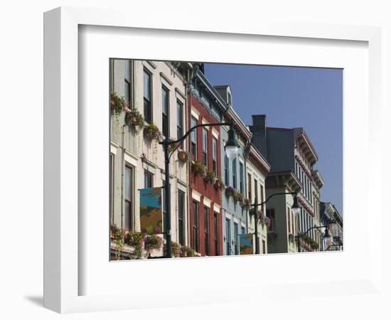 Renovated Buildings by Findlay Market, Cincinnati, Ohio-Walter Bibikow-Framed Photographic Print