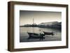 Renovated port now home to shops and cafes, Namal, Tel Aviv, Israel-null-Framed Photographic Print