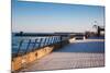 Renovated port now home to shops and cafes, Namal, Tel Aviv, Israel-null-Mounted Photographic Print