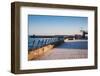 Renovated port now home to shops and cafes, Namal, Tel Aviv, Israel-null-Framed Photographic Print