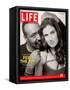 Rent Co-stars Jesse L. Martin and Idina Menzel, November 25, 2005-Karina Taira-Framed Stretched Canvas