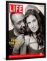 Rent Co-stars Jesse L. Martin and Idina Menzel, November 25, 2005-Karina Taira-Framed Photographic Print