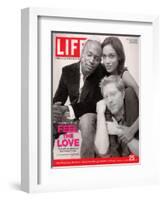 Rent Co-stars Taye Diggs, Rosario Dawson and Anthony Rapp, November 25, 2005-Karina Taira-Framed Photographic Print