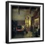 Rent Day at Haddon Hall-John Callcott Horsley-Framed Giclee Print