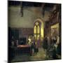 Rent Day at Haddon Hall-John Callcott Horsley-Mounted Giclee Print
