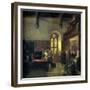 Rent Day at Haddon Hall-John Callcott Horsley-Framed Giclee Print