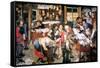 Rent Day, C1584-1638-Pieter Brueghel the Younger-Framed Stretched Canvas