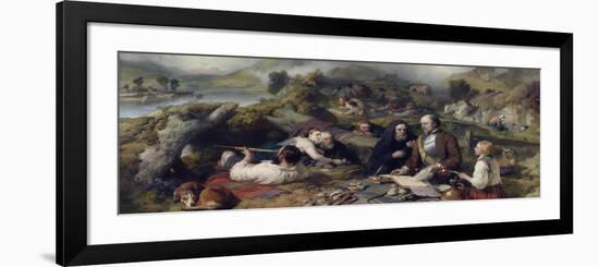 Rent-Day in the Wilderness, 1868-Edwin Landseer-Framed Giclee Print