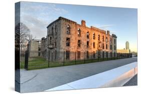 Renwick Smallpox Hospital, Roosevelt Island, New York-demerzel21-Stretched Canvas