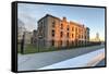 Renwick Smallpox Hospital, Roosevelt Island, New York-demerzel21-Framed Stretched Canvas