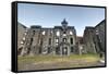 Renwick Smallpox Hospital, Roosevelt Island, New York-demerzel21-Framed Stretched Canvas