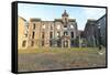 Renwick Smallpox Hospital, Roosevelt Island, New York-demerzel21-Framed Stretched Canvas