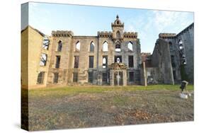 Renwick Smallpox Hospital, Roosevelt Island, New York-demerzel21-Stretched Canvas