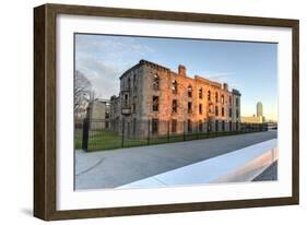 Renwick Smallpox Hospital, Roosevelt Island, New York-demerzel21-Framed Photographic Print