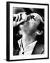 Renzo Arbore Drinking a Fresh Egg-null-Framed Photographic Print