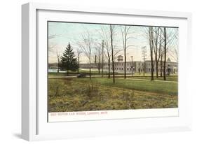 REO Motor Works, Lansing, Michigan-null-Framed Art Print