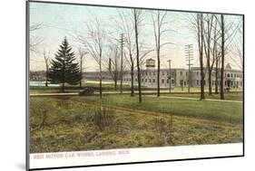 REO Motor Works, Lansing, Michigan-null-Mounted Art Print