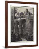 Reopening of Kirkstall Abbey, Leeds-Joseph Holland Tringham-Framed Giclee Print