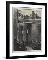 Reopening of Kirkstall Abbey, Leeds-Joseph Holland Tringham-Framed Giclee Print