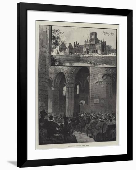 Reopening of Kirkstall Abbey, Leeds-Joseph Holland Tringham-Framed Giclee Print