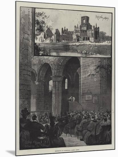 Reopening of Kirkstall Abbey, Leeds-Joseph Holland Tringham-Mounted Giclee Print