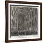 Reopening of St Patrick's Cathedral, Dublin, Lately Restored-null-Framed Giclee Print
