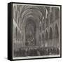 Reopening of St Patrick's Cathedral, Dublin, Lately Restored-null-Framed Stretched Canvas