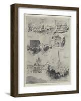 Reopening of the Choir of Norwich Cathedral, a Ramble Through the City-Joseph Holland Tringham-Framed Giclee Print