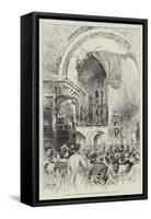 Reopening of the North Transept of St Bartholomew's Church by the Prince of Wales-Herbert Railton-Framed Stretched Canvas