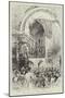 Reopening of the North Transept of St Bartholomew's Church by the Prince of Wales-Herbert Railton-Mounted Giclee Print