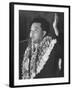 Rep. Daniel K. Inouye During Campaign for House of Representatives-Ralph Crane-Framed Photographic Print