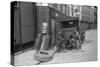 Repairing a British Lorry, Meaux, 1914-Jacques Moreau-Stretched Canvas