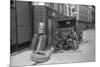 Repairing a British Lorry, Meaux, 1914-Jacques Moreau-Mounted Photographic Print