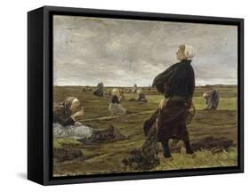 Repairing the Nets, 1889-Max Liebermann-Framed Stretched Canvas