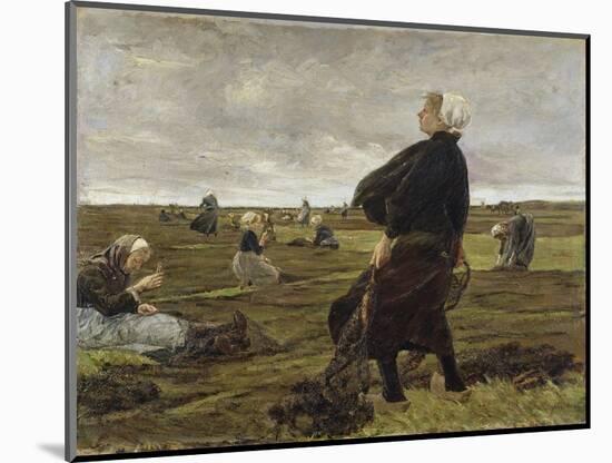 Repairing the Nets, 1889-Max Liebermann-Mounted Giclee Print