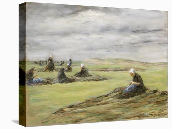 Repairing the Nets, 1898-Max Liebermann-Stretched Canvas