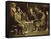 Repas de paysans-Louis Le Nain-Framed Stretched Canvas