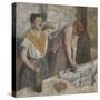 Repasseuses-Edgar Degas-Stretched Canvas
