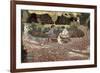 Repast in a Garden-Edouard Vuillard-Framed Premium Giclee Print