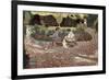 Repast in a Garden-Edouard Vuillard-Framed Premium Giclee Print