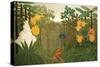 Repast of the Lion-Henri Rousseau-Stretched Canvas