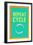 Repeat Cycle-Sd Graphics Studio-Framed Art Print