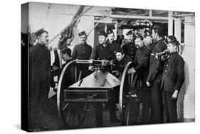 Repel Boarders Exercise, Sheerness Gunnery School, Kent, 1896-Gregory & Co-Stretched Canvas