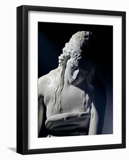 Repentant Magdalen-Antonio Canova-Framed Art Print