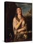 Repentant Mary Magdalene, 1560s-Titian-Stretched Canvas