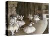 Repetition D'Un Ballet Sur La Scene-Edgar Degas-Stretched Canvas