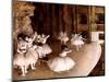 Répétition d'un ballet sur la scène-Edgar Degas-Mounted Giclee Print