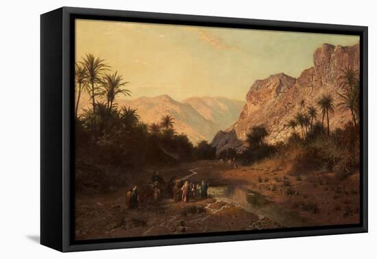 Rephidim, Desert of Sinai, 1877-Edward Henry Holder-Framed Stretched Canvas